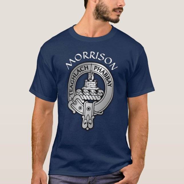 Camiseta Clan Morrison Escudo (Anverso)