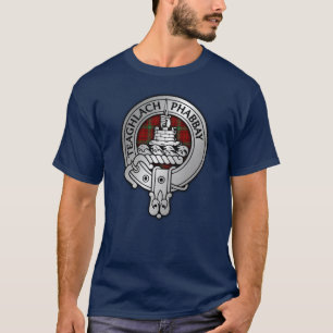 Camiseta Clan Morrison Escudo y Tartan