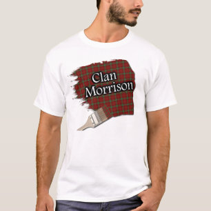 Camiseta Clan Morrison Scottish Tartan Paint Shirt
