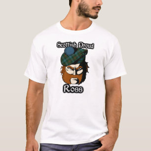 Camiseta Clan orgulloso de Escocia Ross Tartan