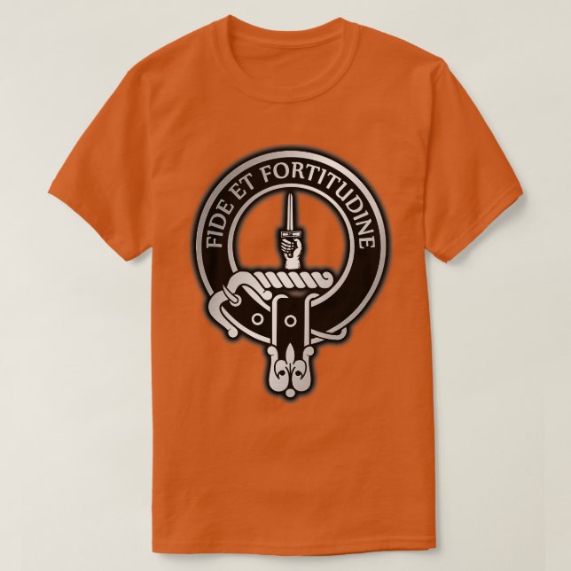 Camiseta Clan Shaw Escudo 1 (Diseño del anverso)