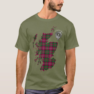 Camiseta Clan Stewart Stuart of Bute Map & Escudo