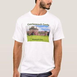 Camiseta Clan T-Shirt Castillo de Maxwell Caerlaverock en E