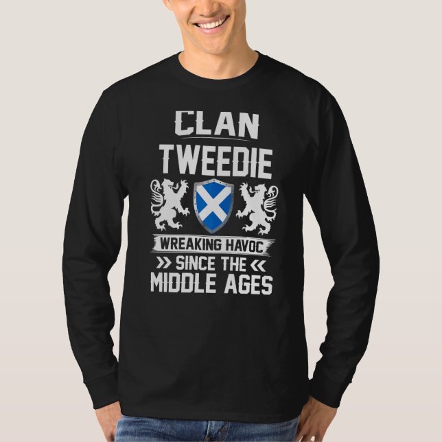 Camiseta Clan Tweedie Escocia Clan Escocia Wreakin (Anverso)
