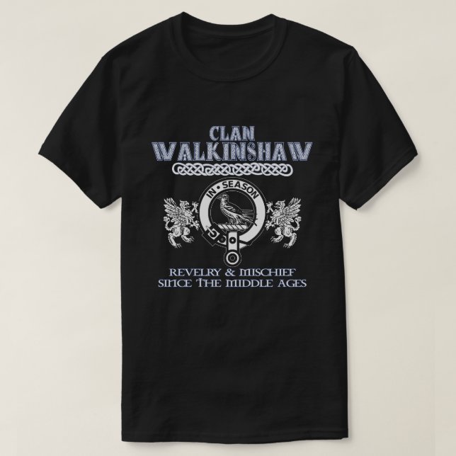 Camiseta Clan Walkinshaw escudo Clanes escoceses Cibernauta (Diseño del anverso)
