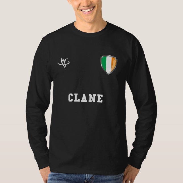 Camiseta CLANE Ireland Vintage Sports (Anverso)