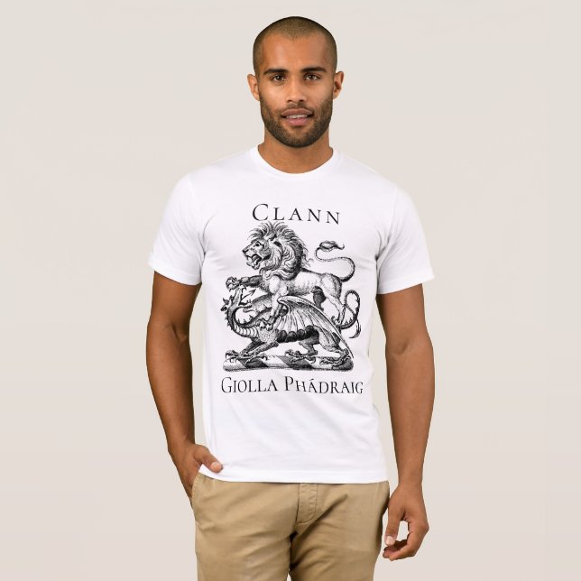 Camiseta Clann Giolla Phádraig (Anverso completo)