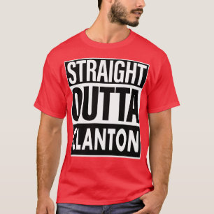 Camiseta Clanton Name Straight Outta Clanton