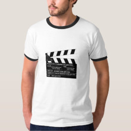 Camiseta Clapperboard adaptable para los cineastas