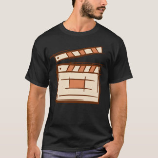 Camiseta Clapperemplar película de Clapboard