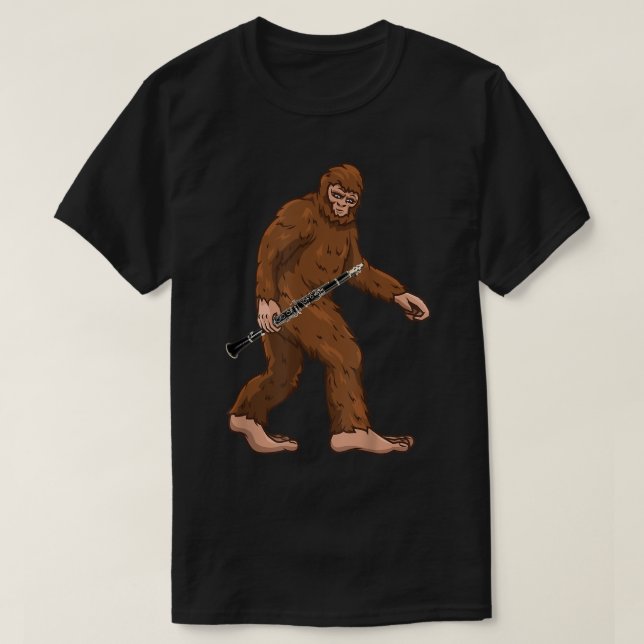 Camiseta Clar divertido de músico de música clarinete de pi (Diseño del anverso)