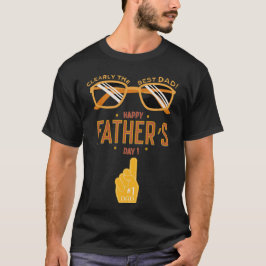 Camiseta Claramente el mejor papá de la historia - el audaz