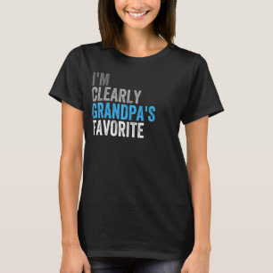 Camiseta Claramente soy la hija familiar favorita de Grandp