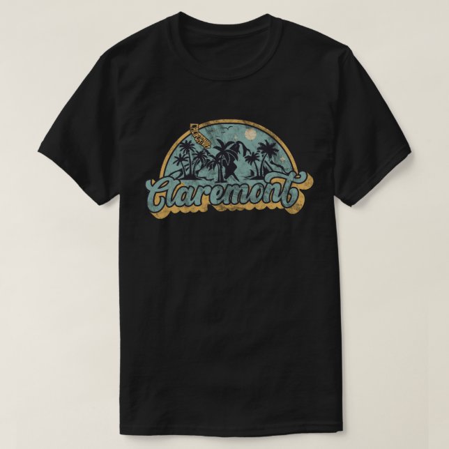 Camiseta Claremont, California (Diseño del anverso)