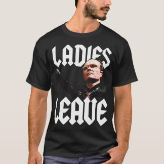Camiseta Clarence Boddicker Ladies Leave Editado para TV Ve