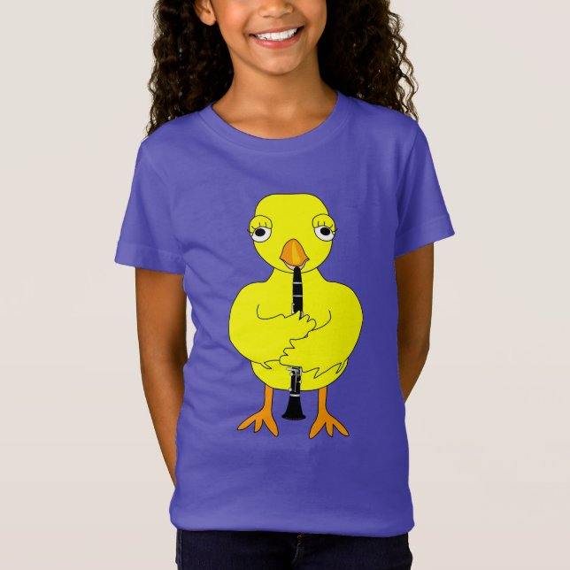 Camiseta Clarinet Chick (Anverso)