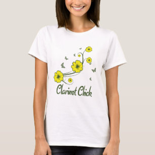 Camiseta Clarinet Chick