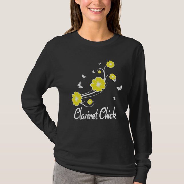 Camiseta Clarinet Chick (Anverso)