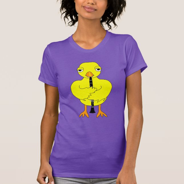 Camiseta Clarinet Chick (Anverso)