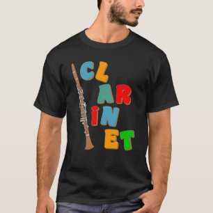 Camiseta Clarinet colorido