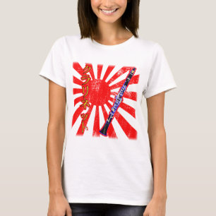 Camiseta Clarinet de Japón del Grunge