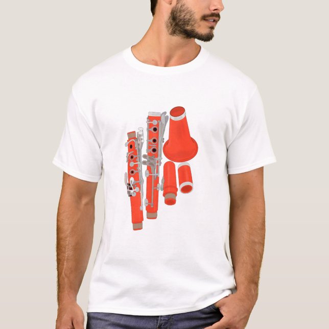 Camiseta Clarinet desmontado (Anverso)