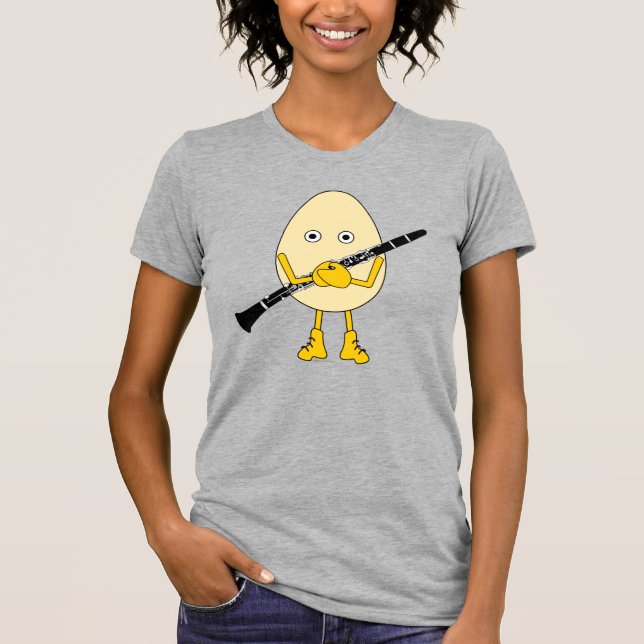 Camiseta Clarinet Egghead (Anverso)