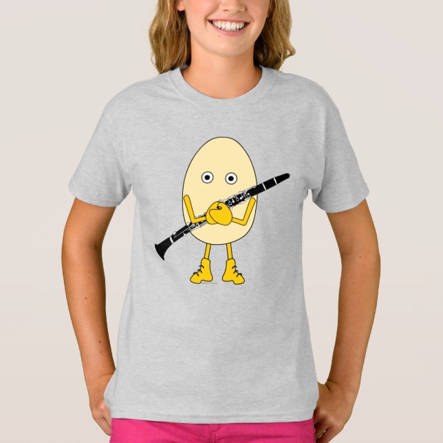 Camiseta Clarinet Egghead T-Shirt (Anverso)