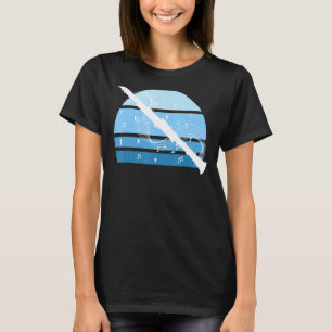 Camiseta Clarinet Estética Retro Clarinetista Vintage