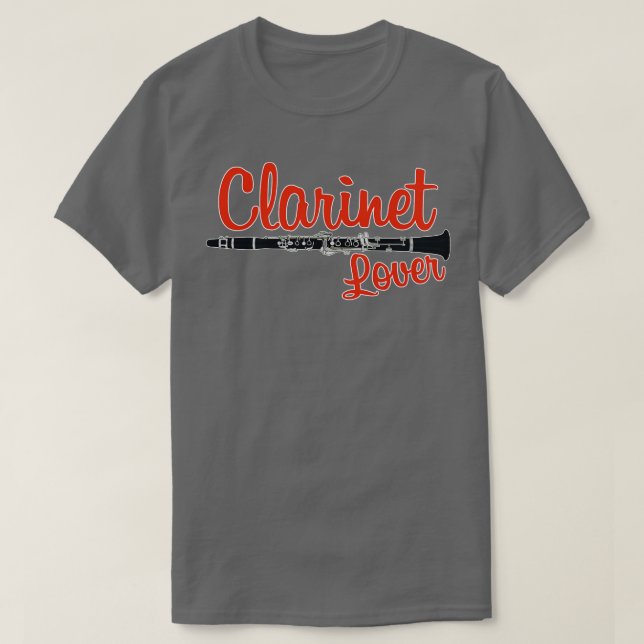 Camiseta Clarinet Lover (Diseño del anverso)