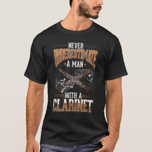 Camiseta Clarinet Man Clarinetista