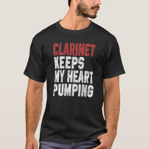 Camiseta Clarinet Mantiene a mi músico de la orquesta de bo