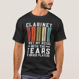Camiseta Clarinet Me Mojé Mis Lágrimas Con Lágrimas De Bras
