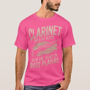 Camiseta Clarinet Me Mojé Mis Lágrimas Con Lágrimas De Bras