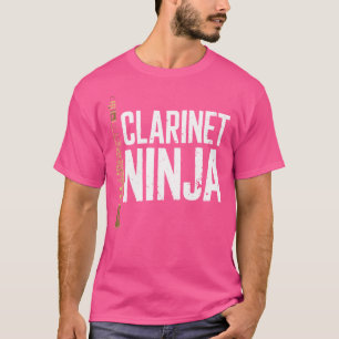 Camiseta Clarinet Ninja Clarinetista y Orquesta Clarinetist