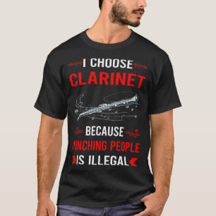 Camiseta Clarinet punzonando