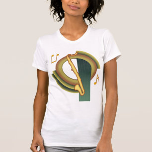 Camiseta Clarinete Bajo Deco