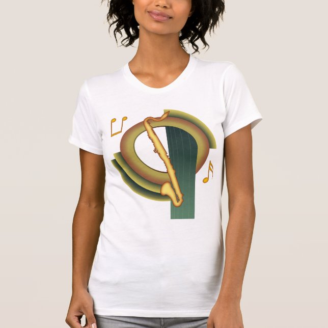 Camiseta Clarinete bajo Deco (Anverso)