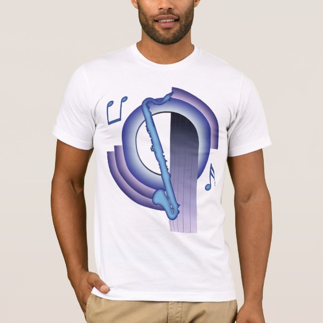 Camiseta Clarinete bajo Deco2 (Anverso)