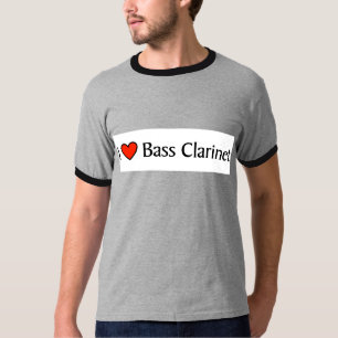 Camiseta Clarinete bajo del corazón I