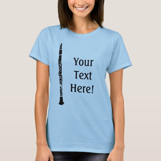 Camiseta Clarinete personalizado (Anverso)