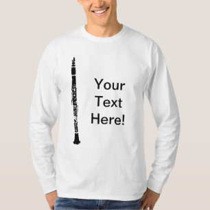 Camiseta Clarinete personalizado