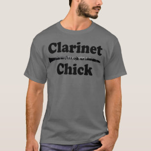 Camiseta Clarinetista Banda Cute vintage