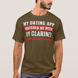 Camiseta Clarinetista Clarinet divertida coincidió con mi c