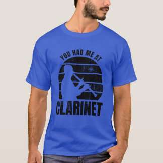 Camiseta Clarinetista diciendo chico