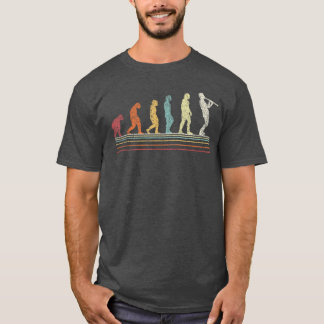 Camiseta Clarinetista Divertido Evolución Músico Retro Vini