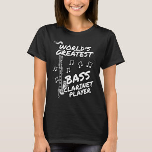 Camiseta Clarinetista, el mejor jugador más burlón del mund