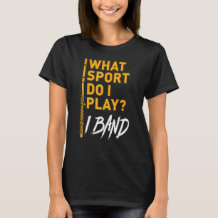 Camiseta Clarinetista Músico Banda de Música Humor Clarinet