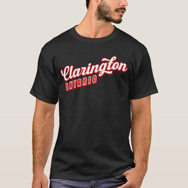 Camiseta Clarington Ontario (Anverso)