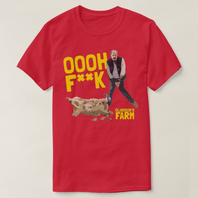 Camiseta Clarksons Farm Oooh Fk (Diseño del anverso)